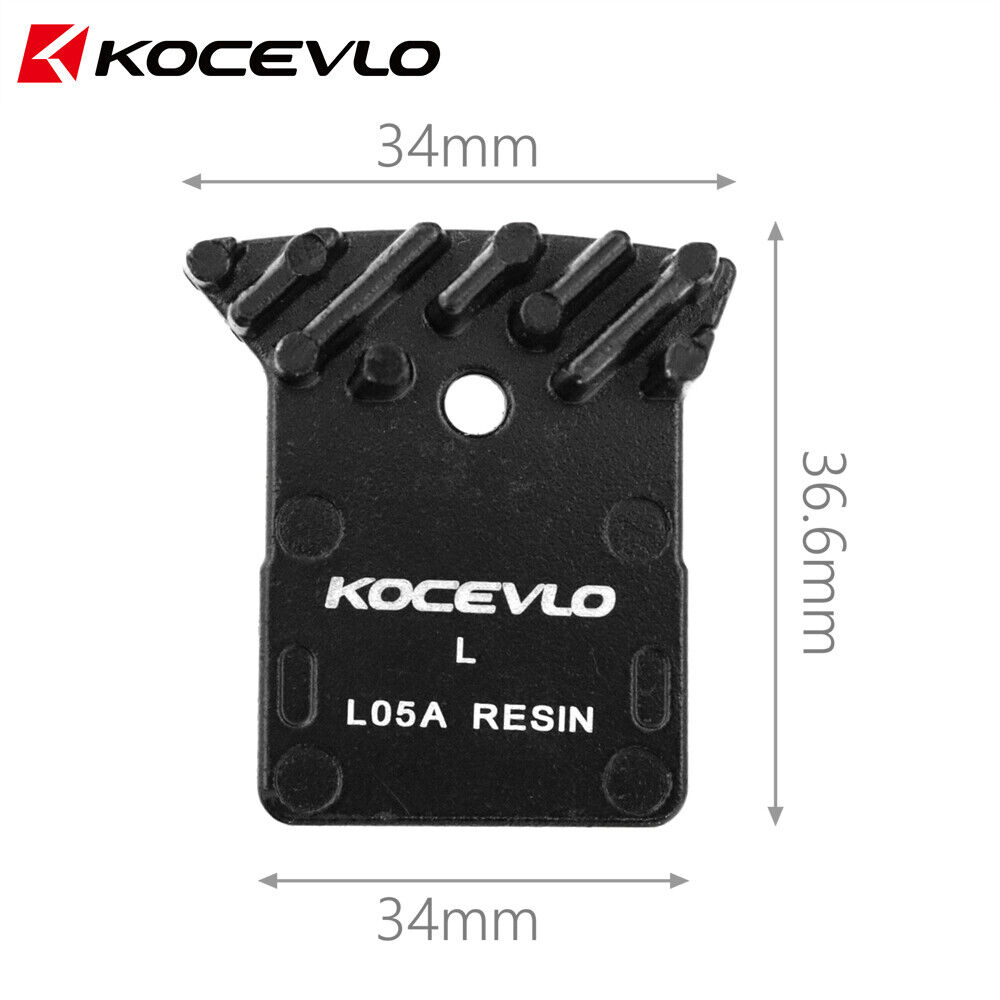 4 Pair Kocevlo L05A Resin ICE Brake Pad for SHIMANO Road Disc Brake Caliper L03A - Fresh Stock Dated February 2026