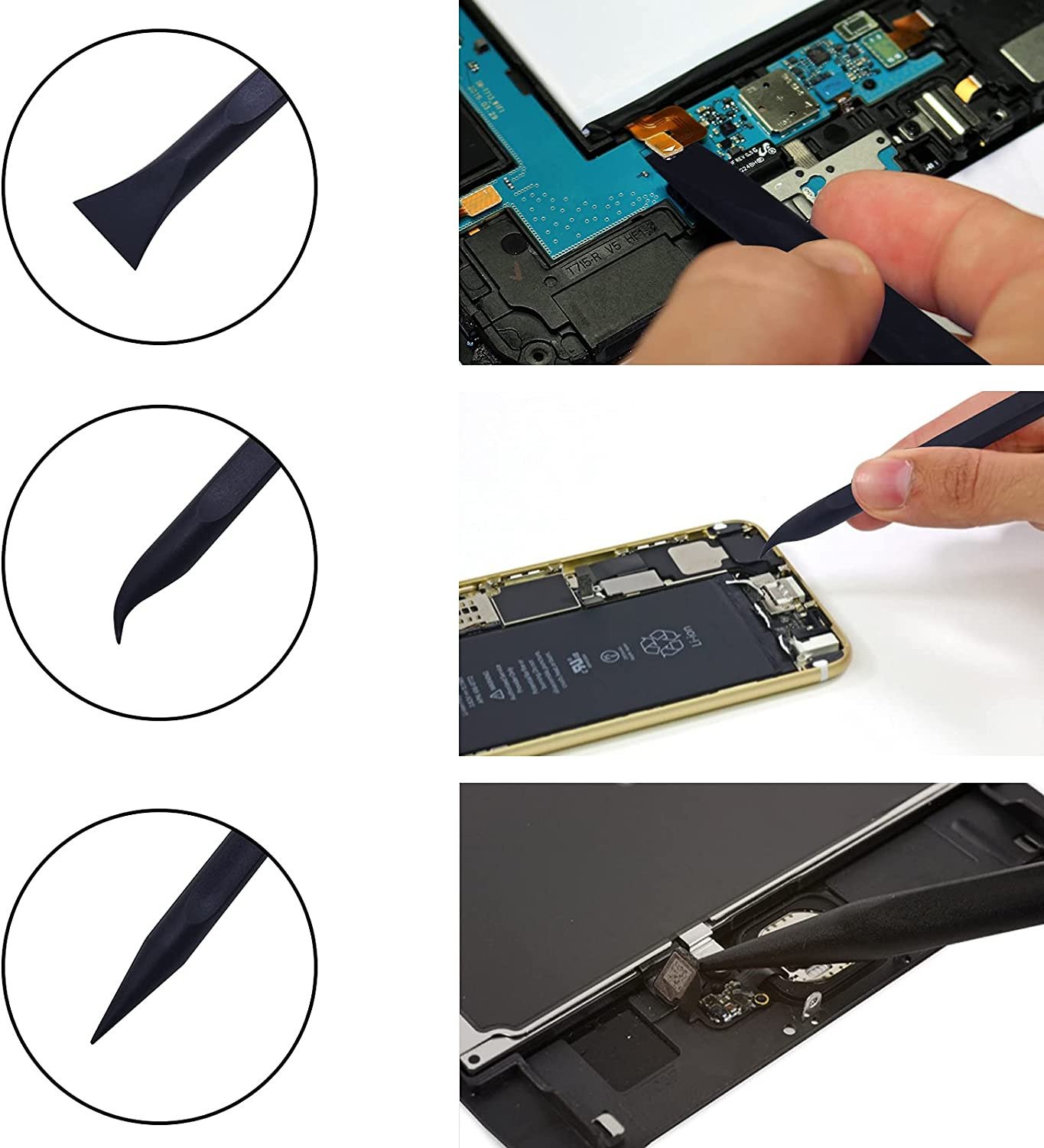Plastic Scraper Tool, Carbon Fiber Multi-Purpose Scraper, Non-Scratch Cleaning T - Fresh Stock Dated February 2026