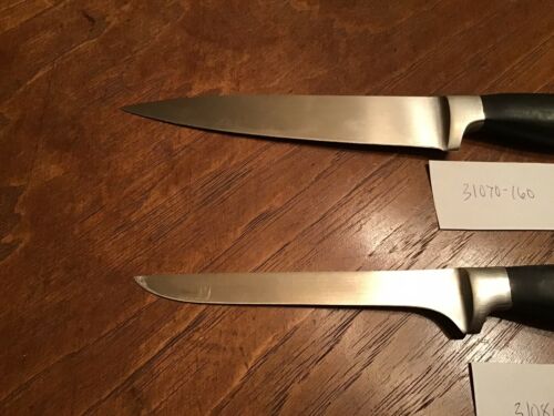 Vtg ZWILLING HENCKELS Boning Fillet Knife 31086-140 & Utility 31070-160 Germany - Fresh Stock Dated December 2025