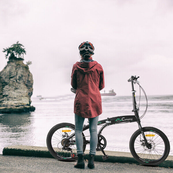 20 In High Carbon Steel Bearing 100kg 7 Speed Foldable Adult Leisure Bicycle - Fresh Stock Dated February 2026