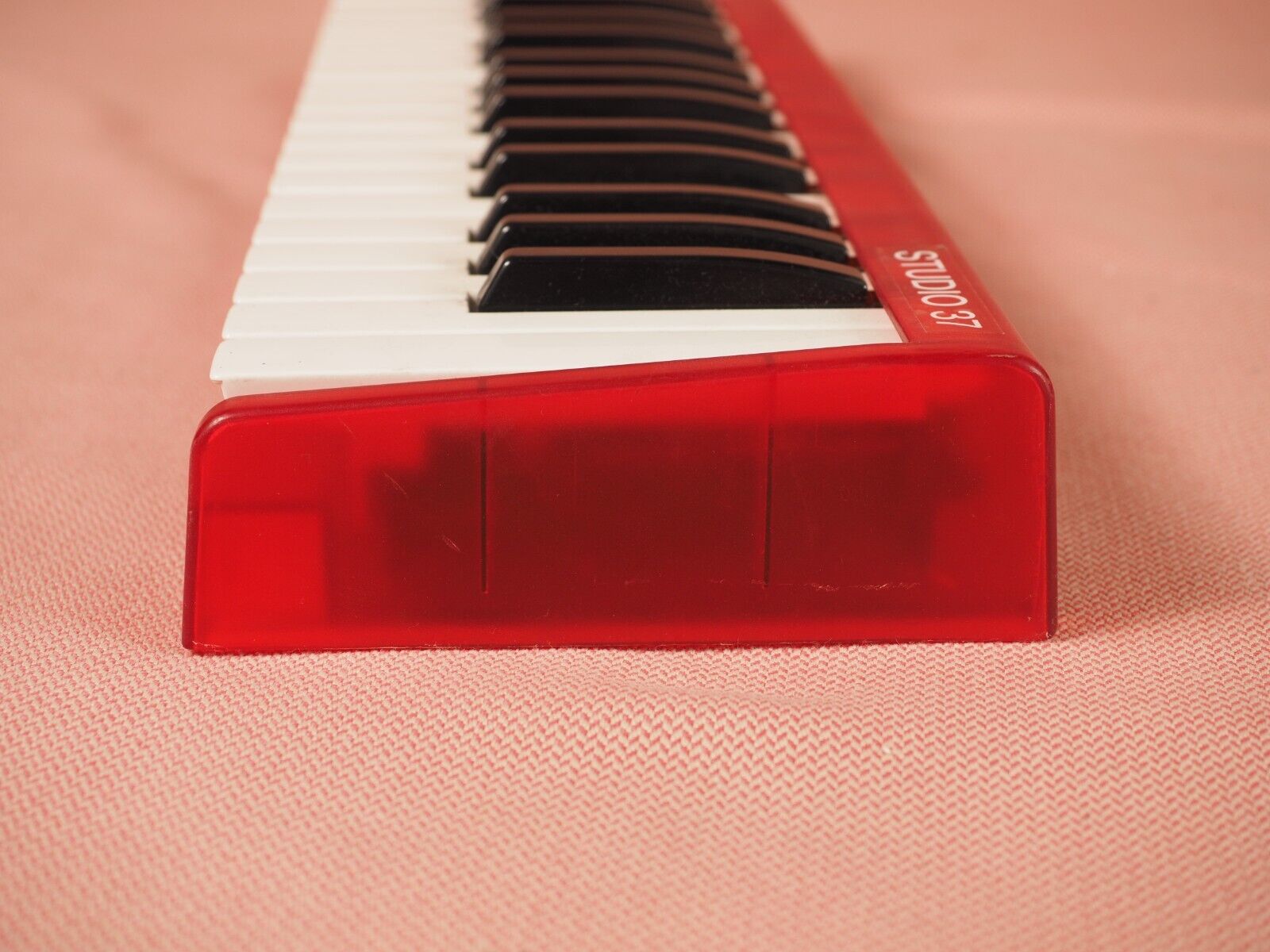 Fatar Studio CMK 37 MIDI keyboard controller Translucent Red - Fresh Stock Dated February 2026