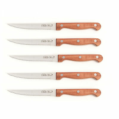 The Pioneer Woman Frontier Collection 14-Piece Cutlery Set with Wood Block, - Fresh Stock Dated December 2025