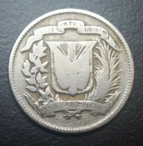 1951 Dominican Republic 5 Centavos Coin KM #18 - Fresh Stock Dated December 2025