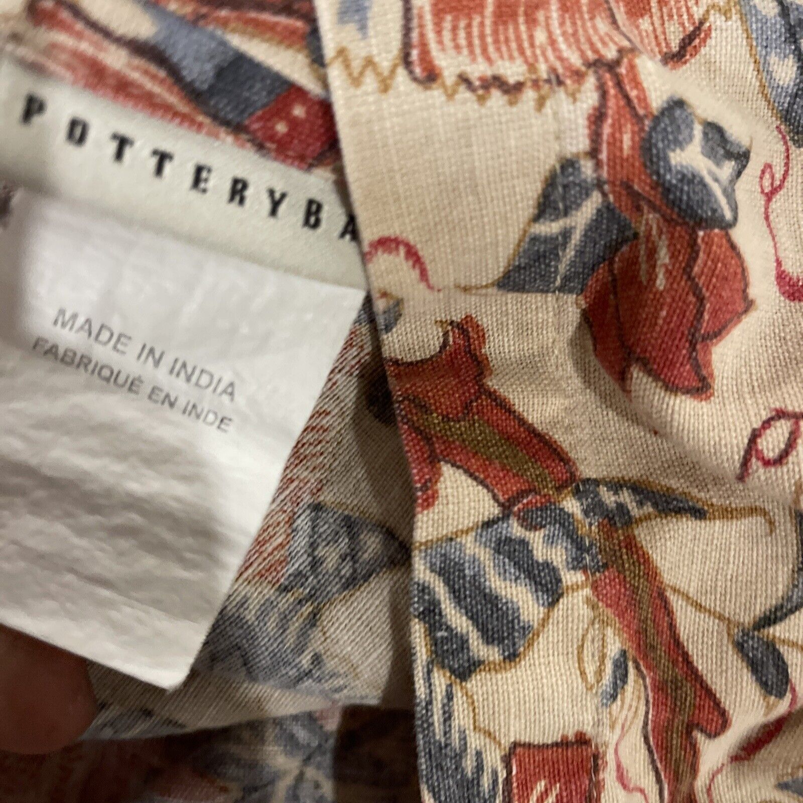 POTTERY BARN Jordan Palampore Standard pillow sham Tan Jacobean - Fresh Stock Dated February 2026