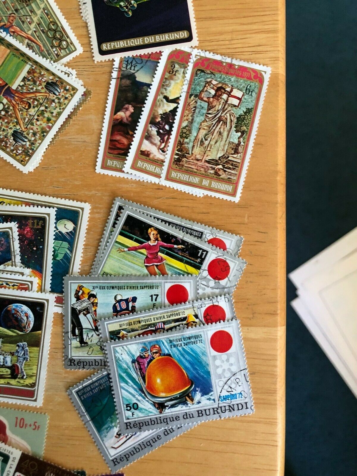 Burundi Lot, MNH (a few), Mh (some), Used (Primarily) - Fresh Stock Dated December 2025