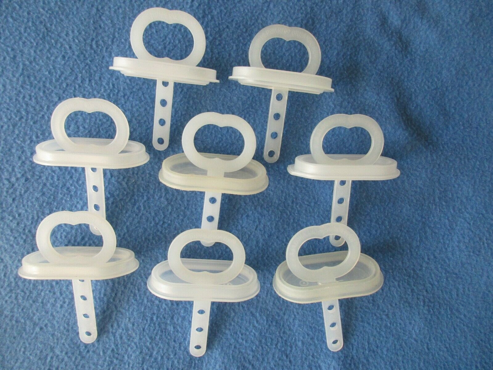 Tupperware Ice Tups Popsicle Molds Set of 6 Very Nice W/2 Extra Sticks & Covers - Fresh Stock Dated December 2025