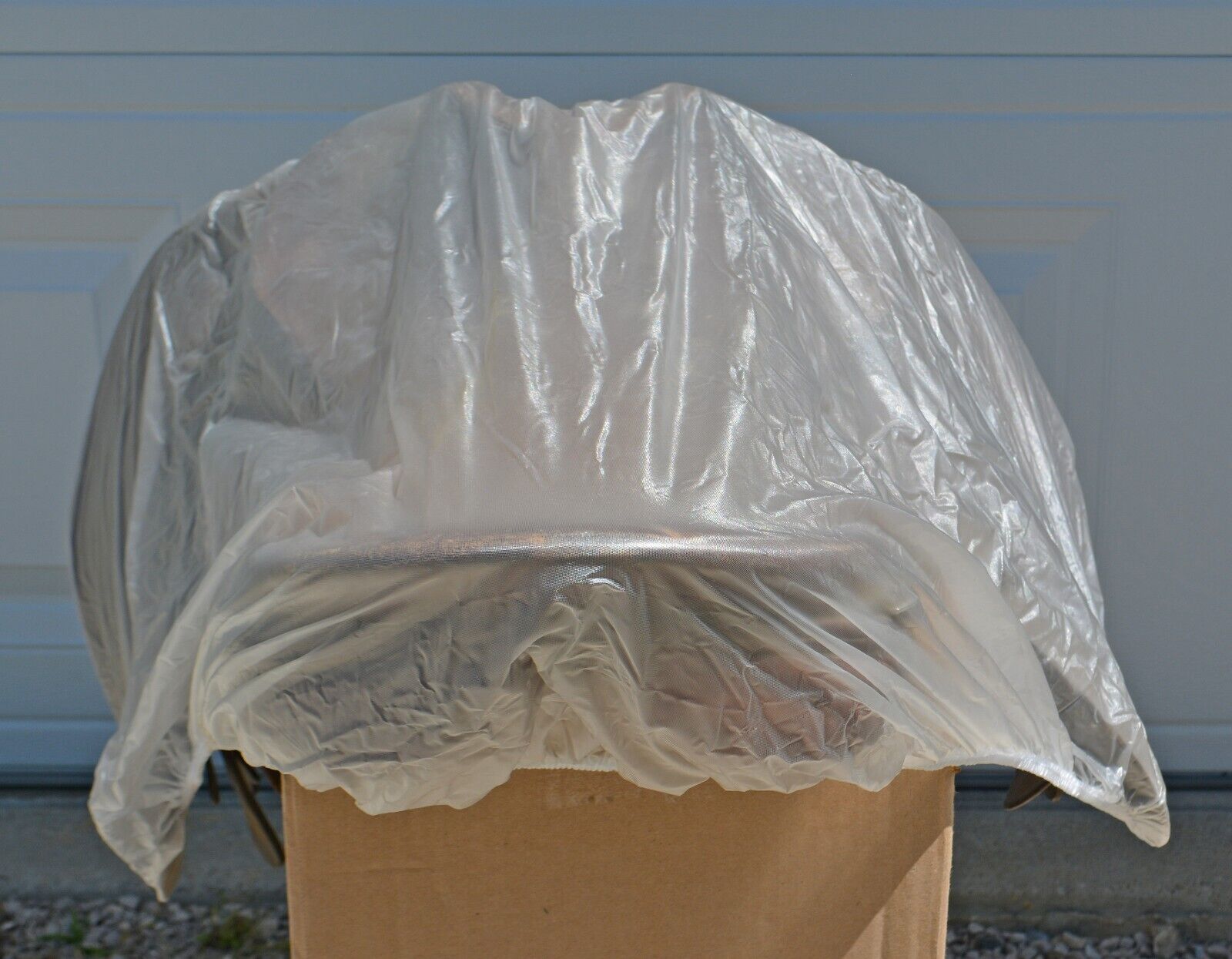 Vinyl English Saddle Cover with Elastic - Fresh Stock Dated December 2025