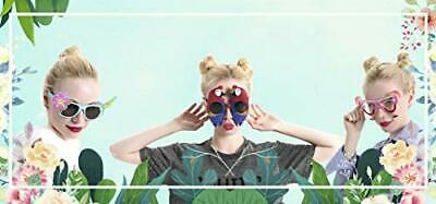 Luau Party Sunglasses - 9 Pairs Funny Hawaiian Glasses, Tropical Fancy Dress - Fresh Stock Dated December 2025