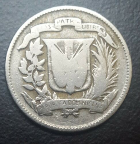 1951 Dominican Republic 5 Centavos Coin KM #18 - Fresh Stock Dated December 2025