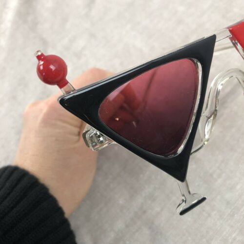 Eye Glasses Triangle Martini Cocktail Novelty Funny Party Costume Lemon Slice - Fresh Stock Dated February 2026