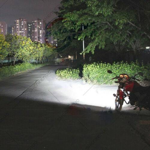 For Kawasaki KLR650 2008-2018 2PCS H7 LED Headlight Lights Bulbs Motorcycle Bike - Fresh Stock Dated February 2026