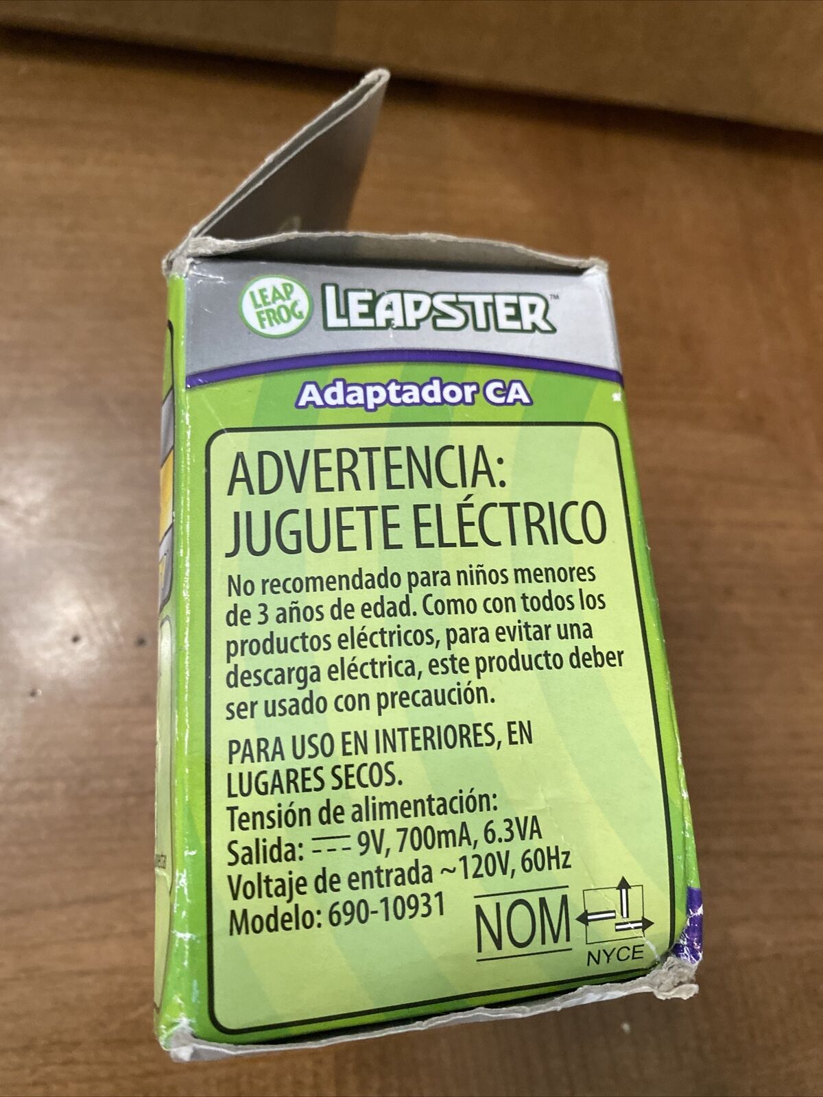 Leap Frog Leapster AC Adapter 690-10931 NEW in Sealed Box OEM Free Shipping - Fresh Stock Dated February 2026