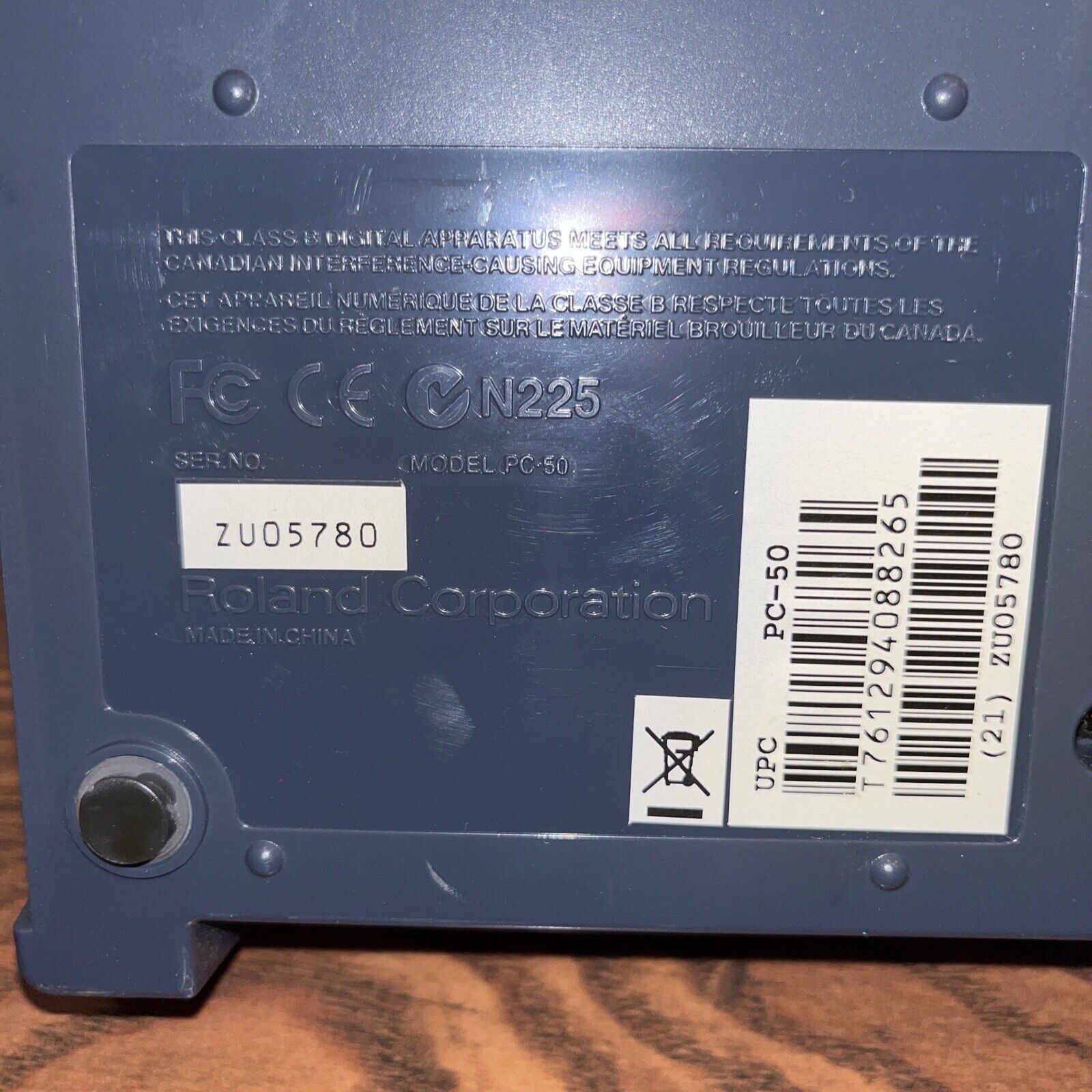 Roland Edirol PC-50 Midi Keyboard Controller Lightweight USB Tested & Works - Fresh Stock Dated February 2026