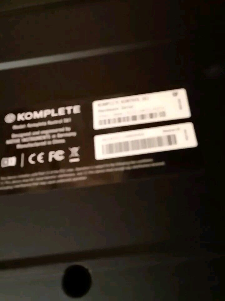 Native Instruments Komplete Kontrol S61 MK1 61 Key Keyboard Midi Controller - Fresh Stock Dated February 2026