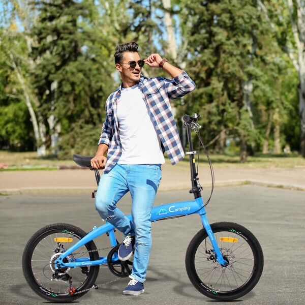 20 In High Carbon Steel Bearing 100kg 7 Speed Foldable Adult Leisure Bicycle - Fresh Stock Dated February 2026