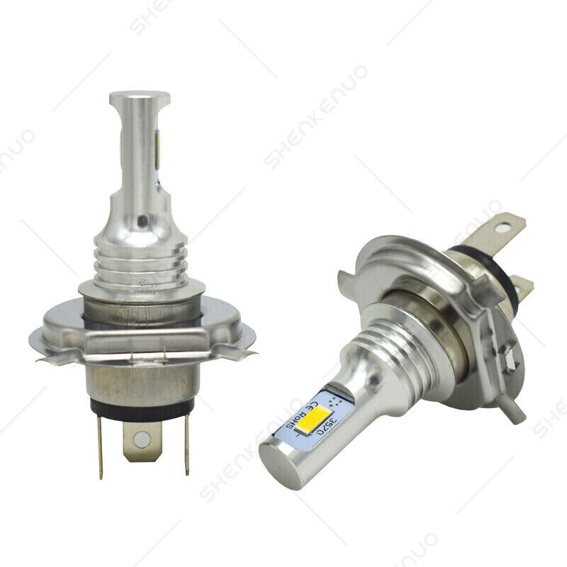 100W For Can-Am Spyder ST-S SE5 2013-2015 2016 LED Headlight H4 9003 8000K Bulbs - Fresh Stock Dated February 2026