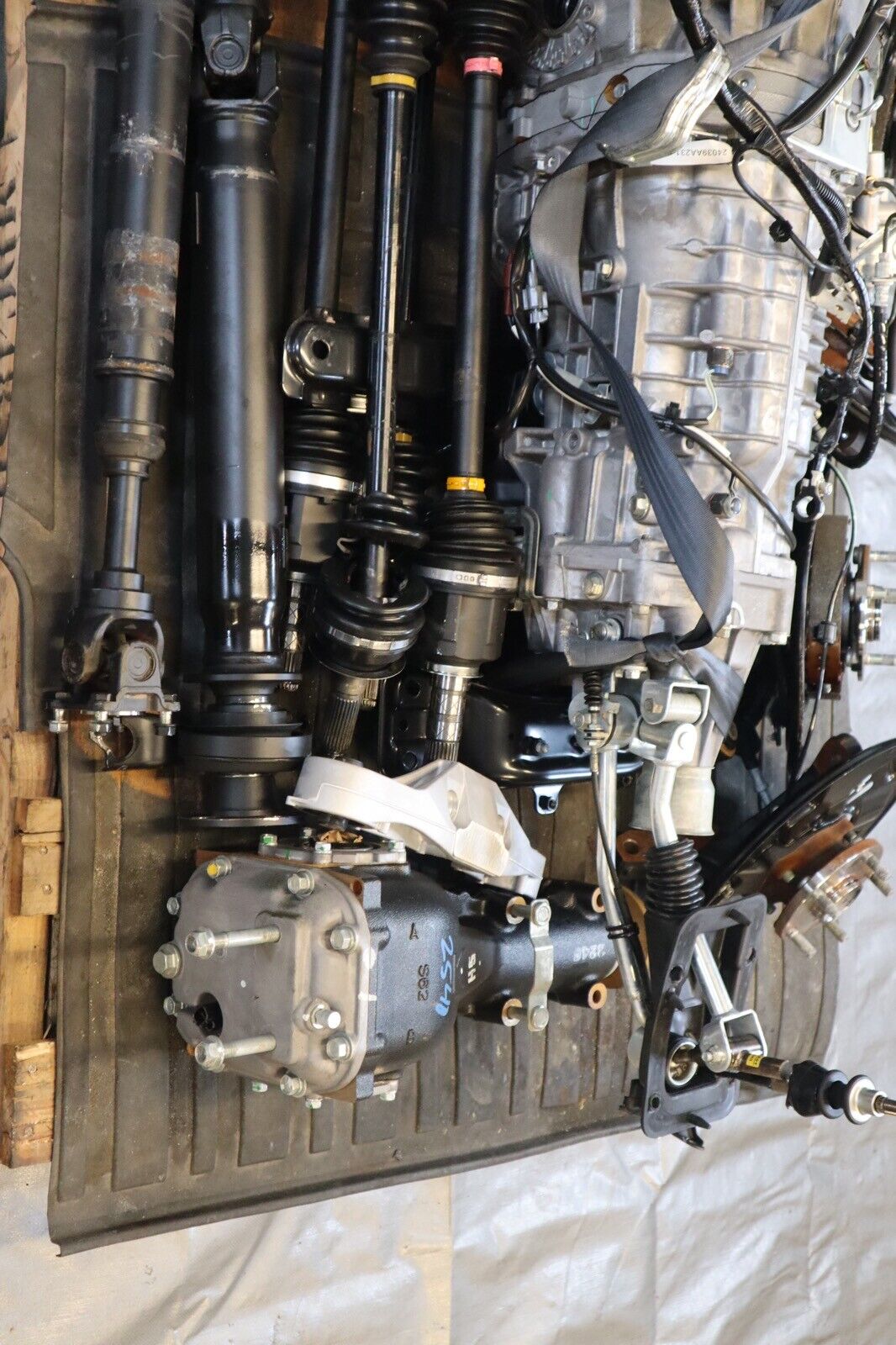 2021 SUBARU WRX STI SEDAN OEM 6SPD MANUAL TRANSMISSION SWAP TY856UW6AB 1257 MILE - Fresh Stock Dated February 2026