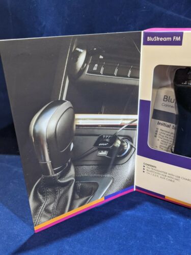 Car Hands Free Kit FM Transmitter w/ Charger, Bluetooth Hub w/ Mic, AUX cable - Fresh Stock Dated December 2025