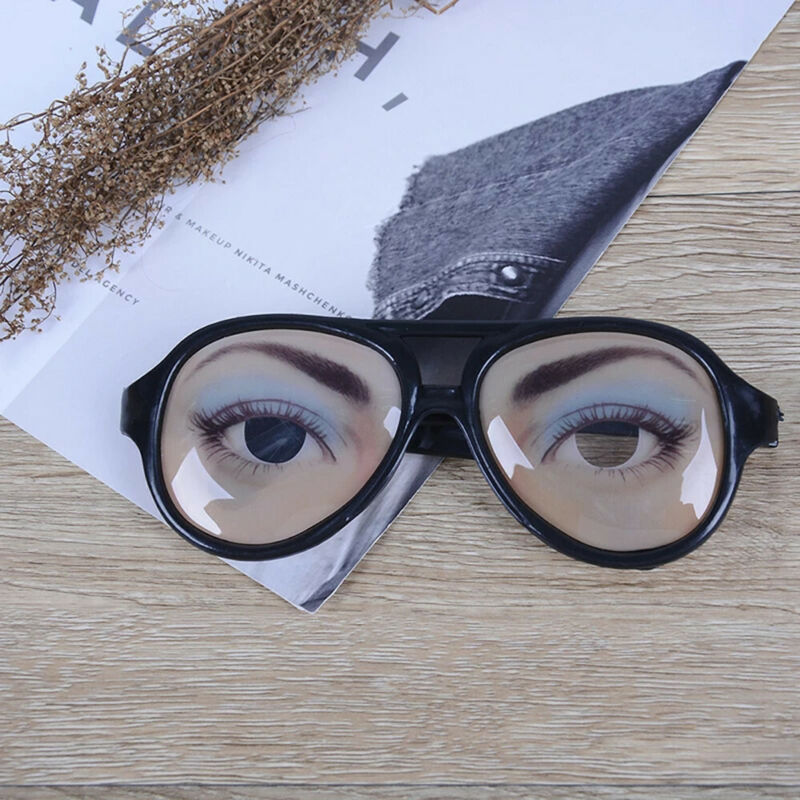 Eyes Frames Funny Glasses Glasses Toy Fake Glasses Funny Joke Glasses - Fresh Stock Dated February 2026