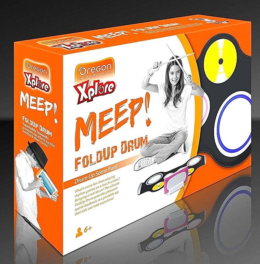 Oregon Scientific MEEP Accessory Drums Drum Pad Drum Up Some Fun For tablet New - Fresh Stock Dated February 2026