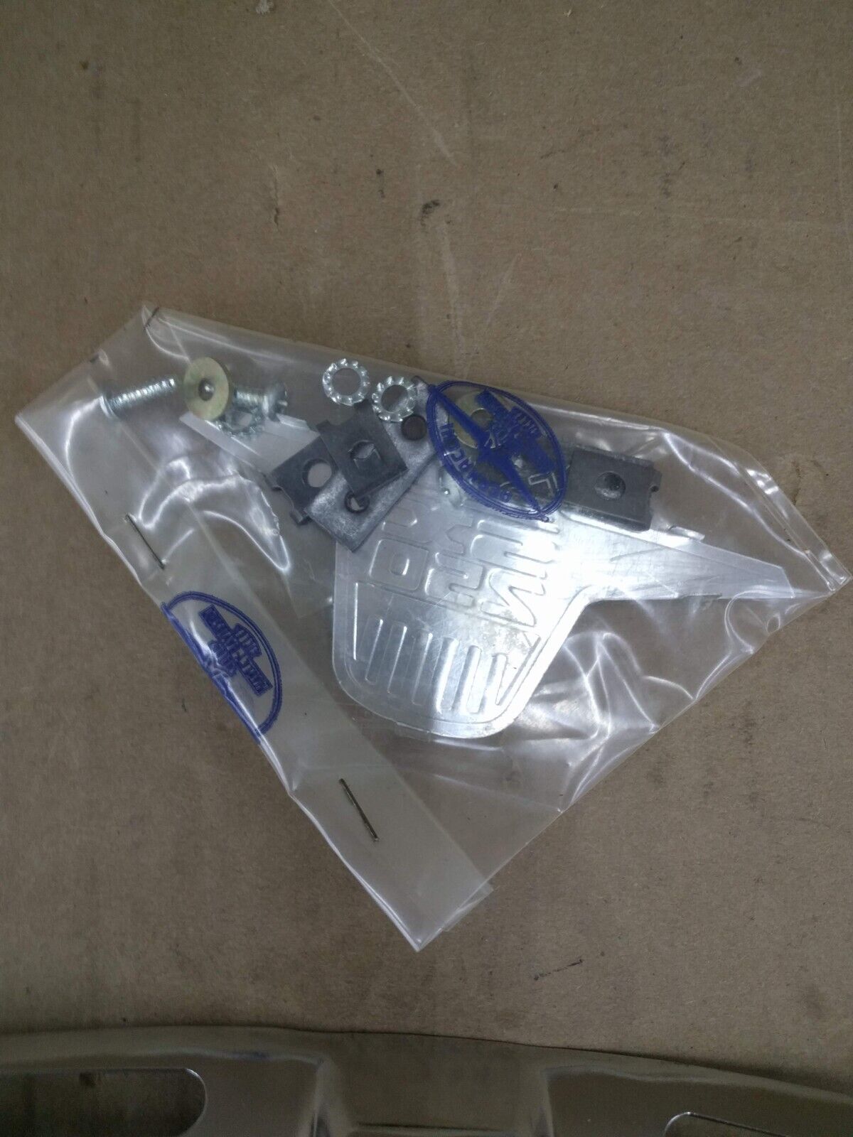 NOS Harley-Davidson Aermacchi SX 250 Exhaust Heat Shield Chrome 65221-75P - Fresh Stock Dated February 2026