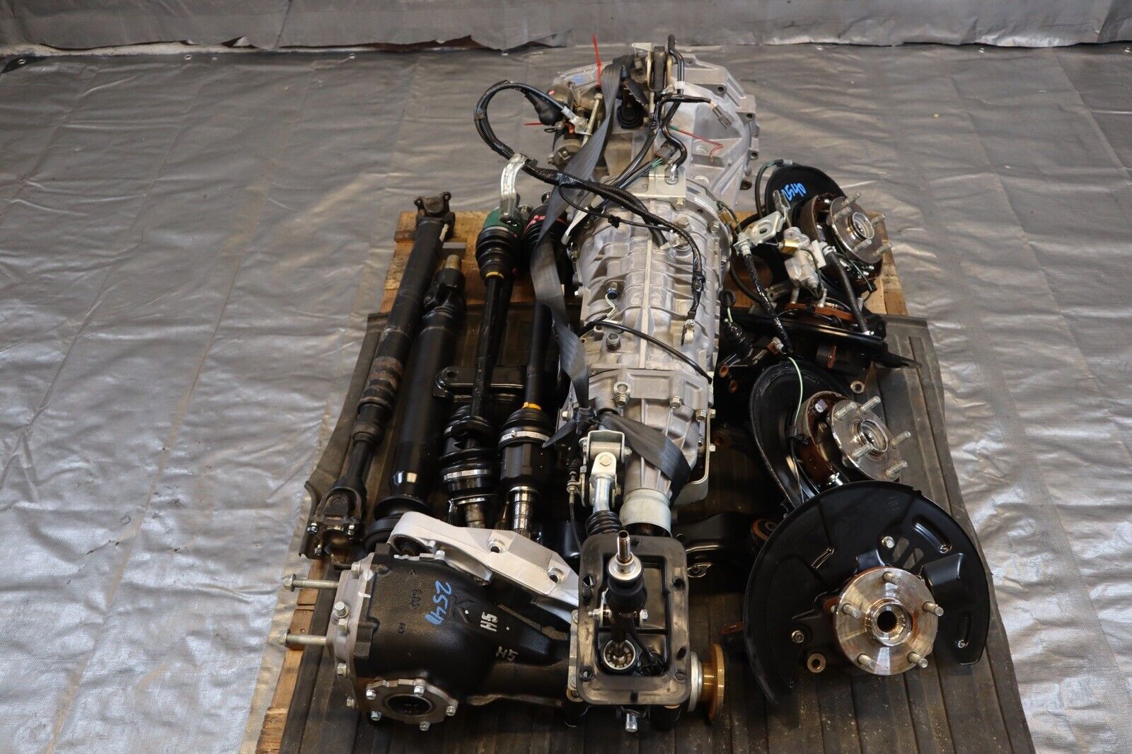 2021 SUBARU WRX STI SEDAN OEM 6SPD MANUAL TRANSMISSION SWAP TY856UW6AB 1257 MILE - Fresh Stock Dated February 2026