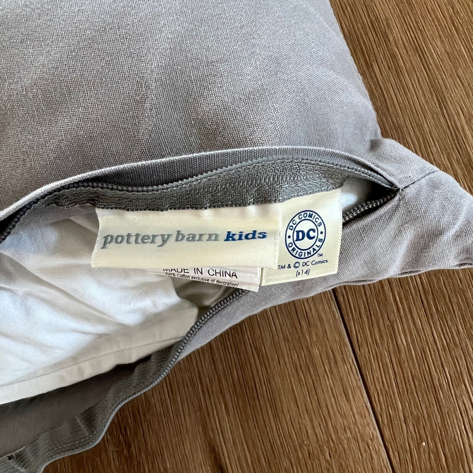 Pottery Barn Kids Lumbar Pillow - Sham & Pillow - Batman DC Comics -Discontinued - Fresh Stock Dated February 2026