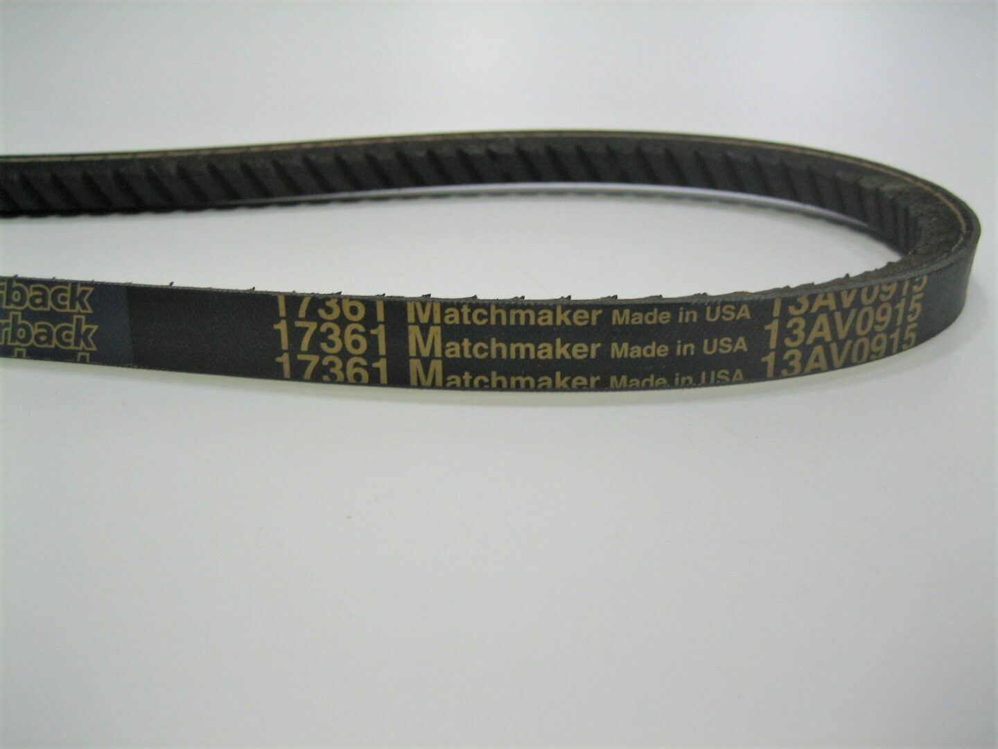 Goodyear 17361 13AV0915 *QTY 2* Gatorback Matchmaker Engine Motor V-Belt *NEW* - Fresh Stock Dated February 2026