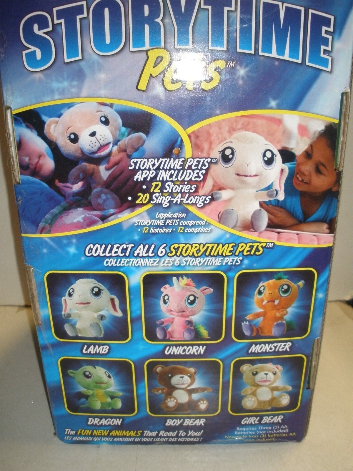 NEW Storytime Pets As Seen On TV MONSTER works w/ iphone ipad droid speaker - Fresh Stock Dated February 2026