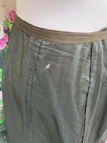 Antique Victorian Black Wool Skirt Edwardian Decorative Buttons - Fresh Stock Dated February 2026