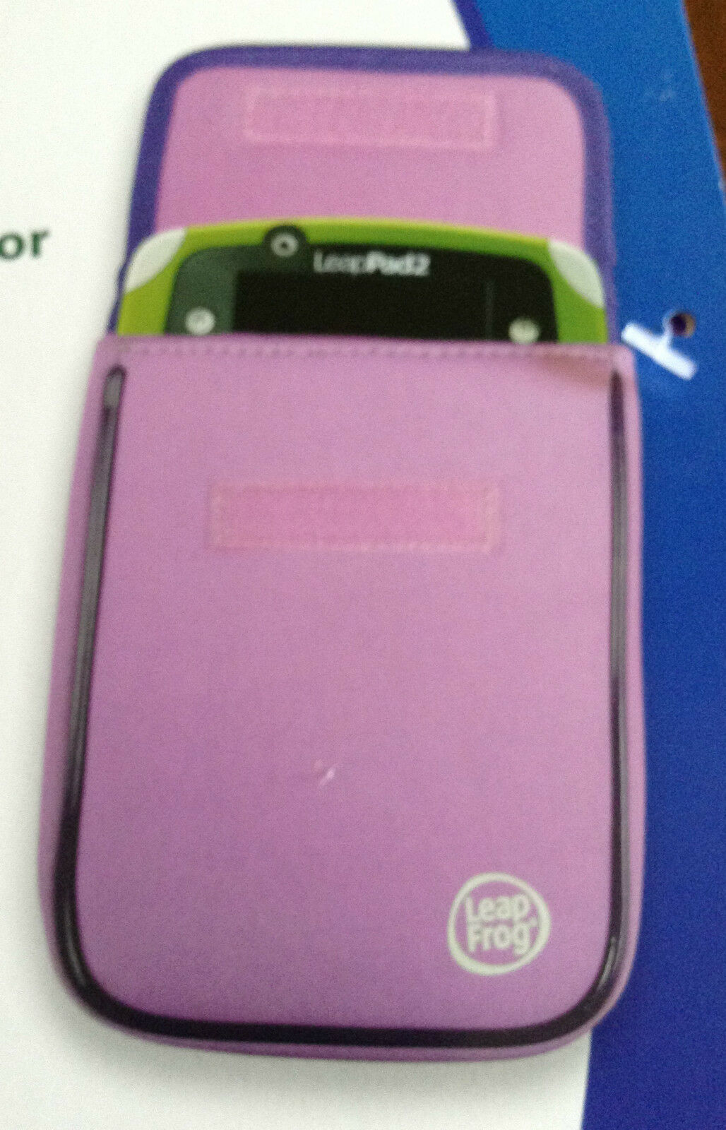 New Leap Frog LeapPad & LeapPad Pad Explorer Pink Purple Neoprene Sleeve Case - Fresh Stock Dated February 2026