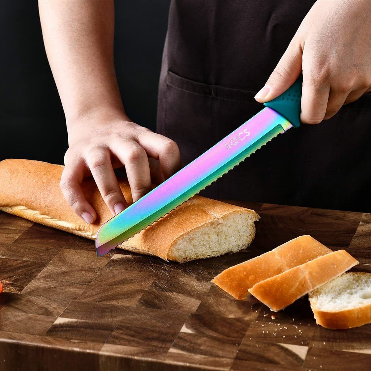 Knife Set Sharp Stainless Steel Professional Chef Cutlery Steak Kitchen Knives - Fresh Stock Dated February 2026