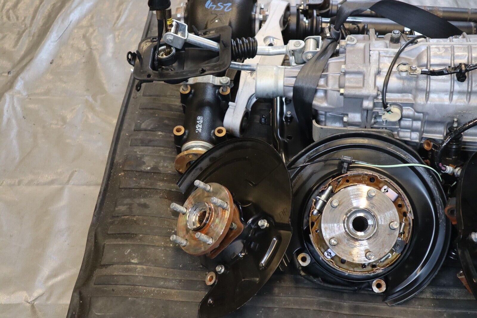 2021 SUBARU WRX STI SEDAN OEM 6SPD MANUAL TRANSMISSION SWAP TY856UW6AB 1257 MILE - Fresh Stock Dated February 2026