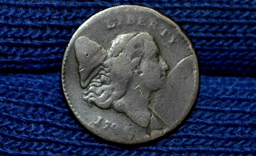 1794 HALF CENT ** C5** Small Edge Letters ** NICE BROWN ** VF Details ** R4 - Fresh Stock Dated December 2025