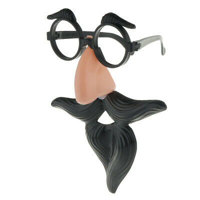 Funny Eyebrows Beard Nose Glasses Halloween Costume Props Photo Booth Props - Fresh Stock Dated February 2026