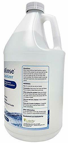 1 Gallon Moisturizing Liquid Hand Sanitizer NuRinse - Fresh Stock Dated February 2026