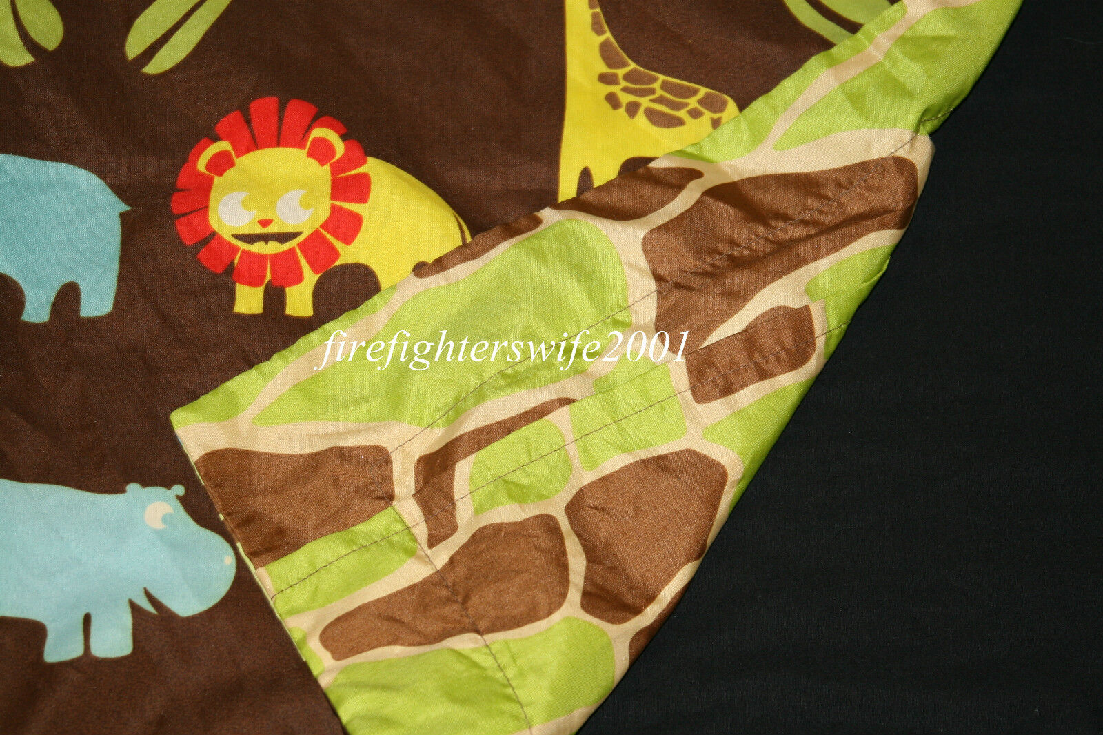 Circo Safari standard pillow sham - lion giraffe hippo elephants nwot - Fresh Stock Dated February 2026