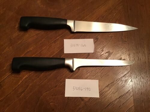 Vtg ZWILLING HENCKELS Boning Fillet Knife 31086-140 & Utility 31070-160 Germany - Fresh Stock Dated December 2025