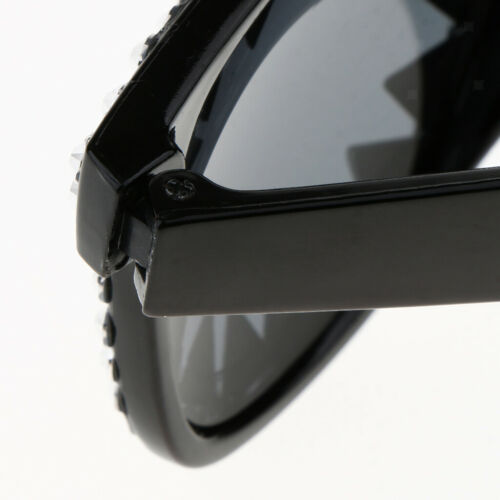 Rock Punk Goth Party Sunglasses Rivet Glasses Hip Hop Dress Up Costume Prop - Fresh Stock Dated February 2026