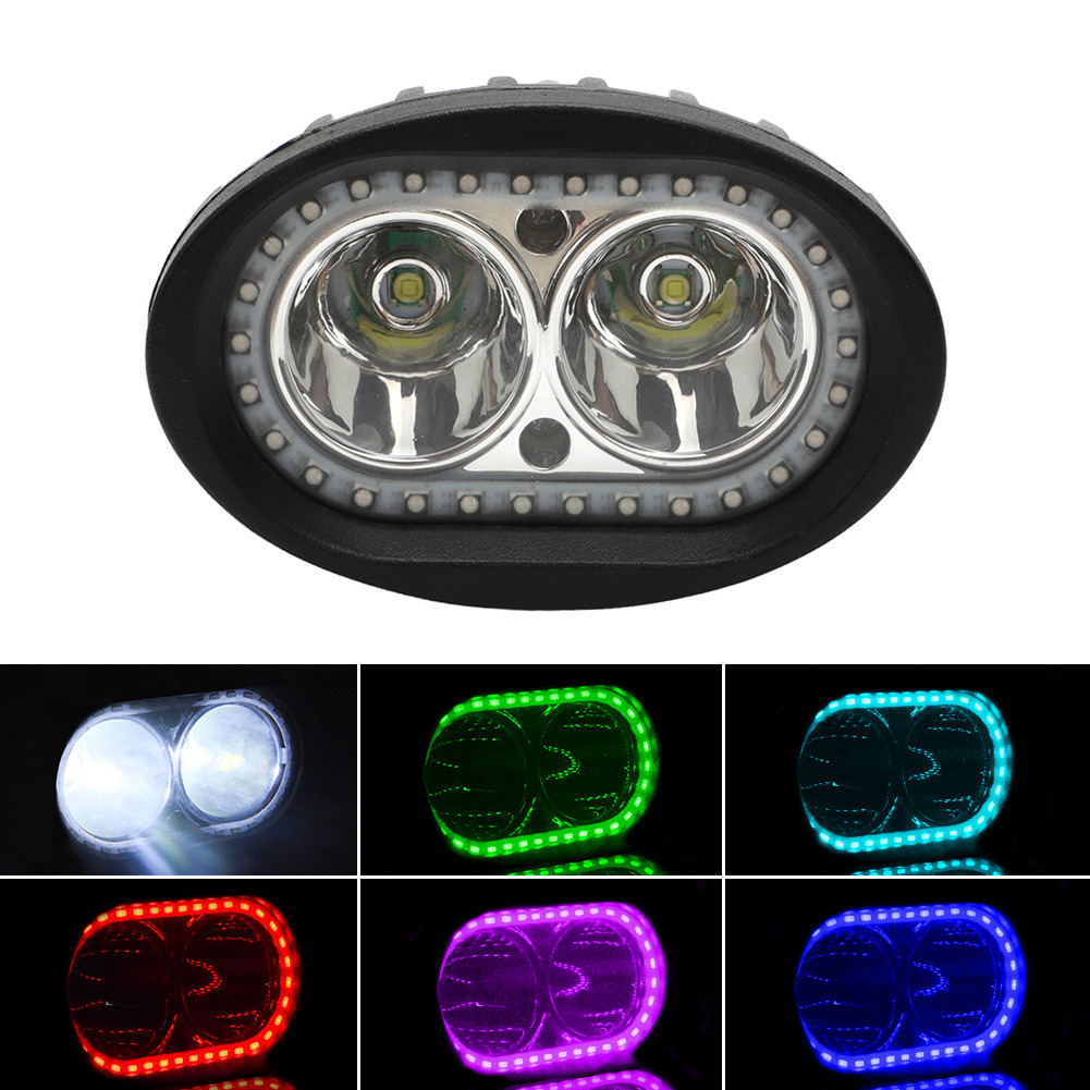 LED Headlight Front Light Plug w/ Bracket Kit For Sur Ron Light Bee X Off Road - Fresh Stock Dated March 2026