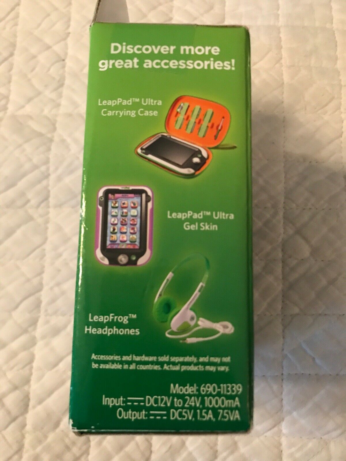 LEAP FROG Car Adapter Accessory Brand New For LeapPad Ultra, LeapReader - Fresh Stock Dated February 2026