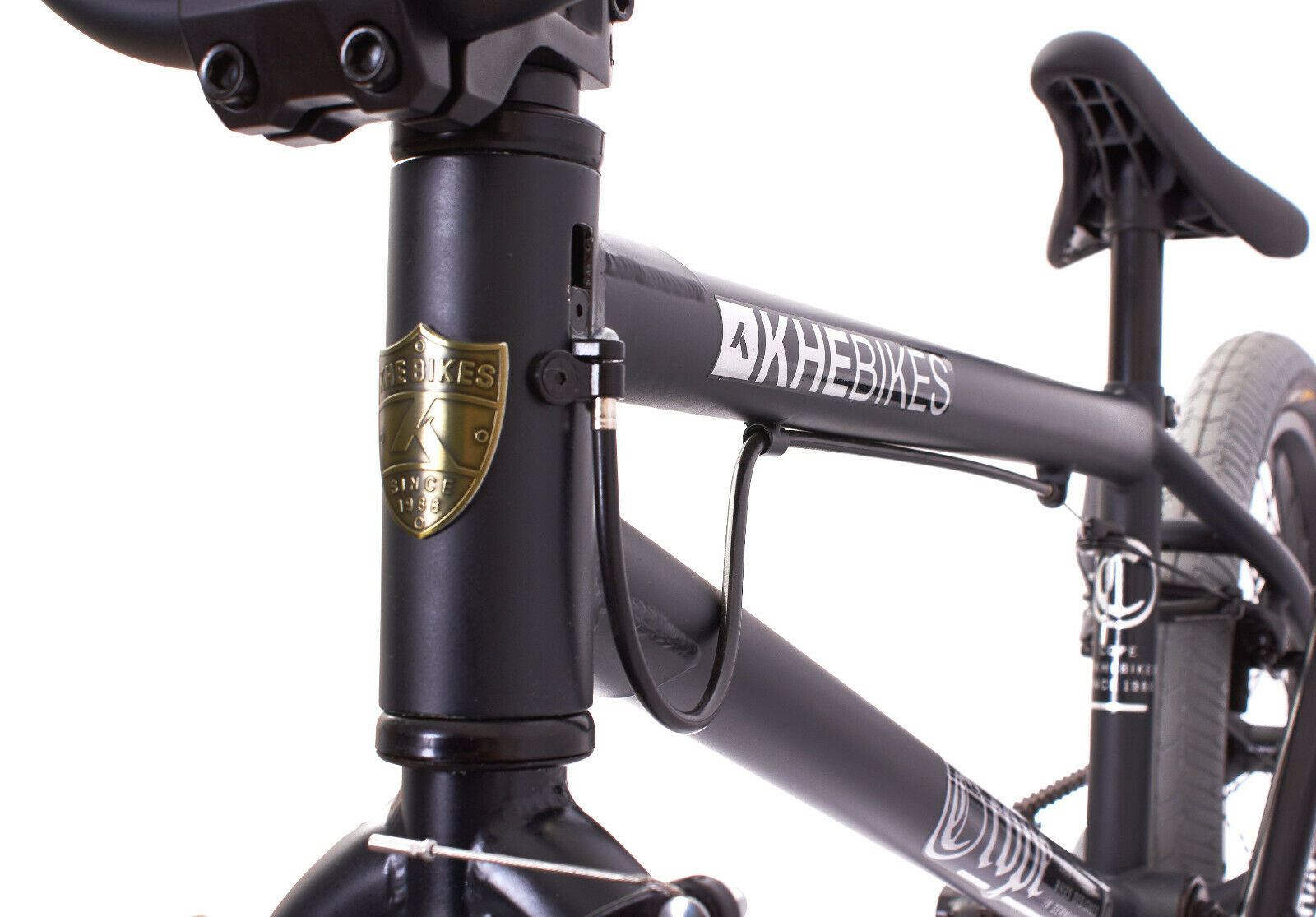 KHE BMX Bike COPE Am Black 20 Inches Affix 360° Rotor Only 24lbs - Fresh Stock Dated February 2026