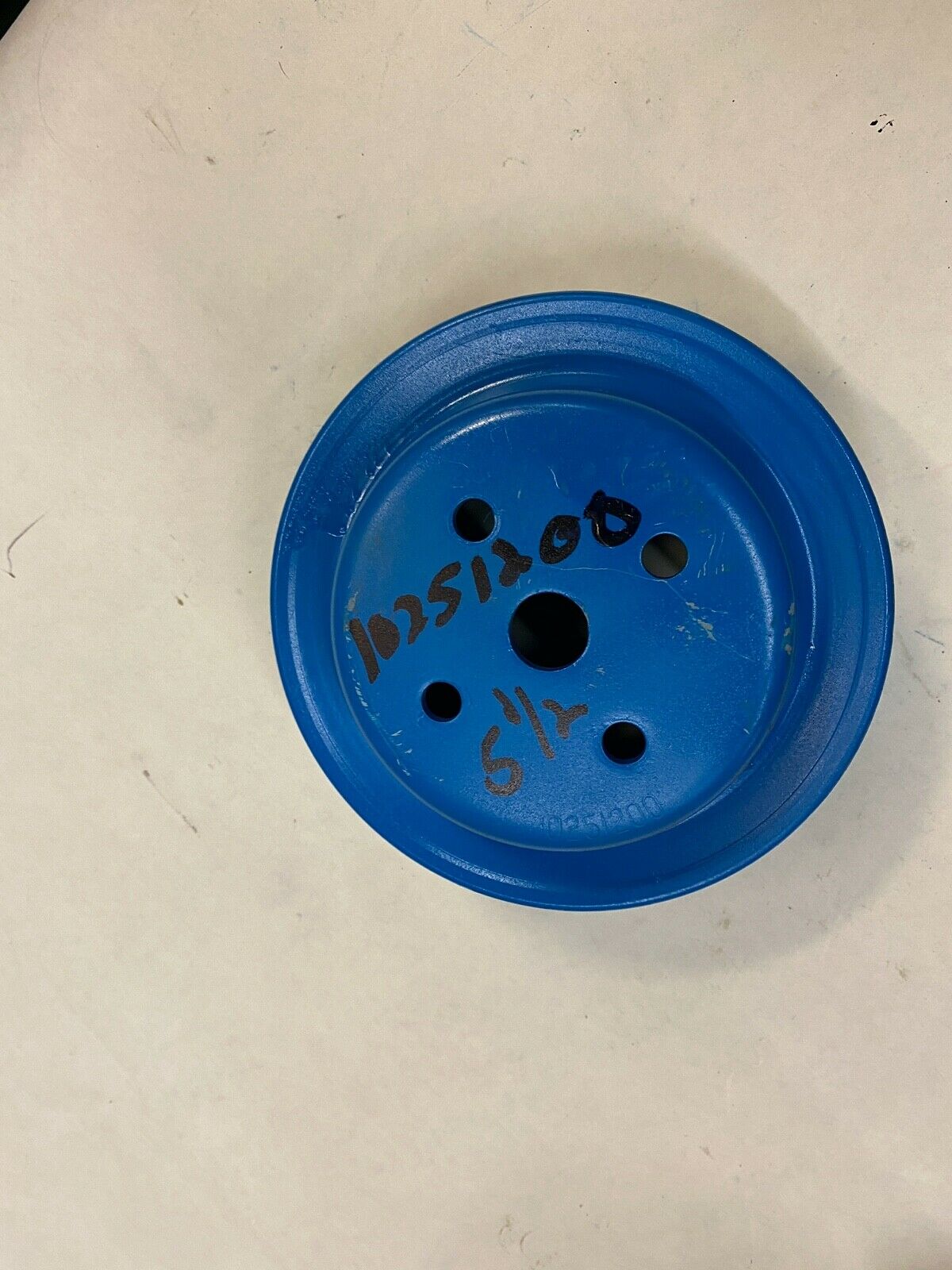 Crusader water Pump Pulley 10251200 3 V belt 5 1/2 dia 2 3/4 H Used / Good Condi - Fresh Stock Dated February 2026