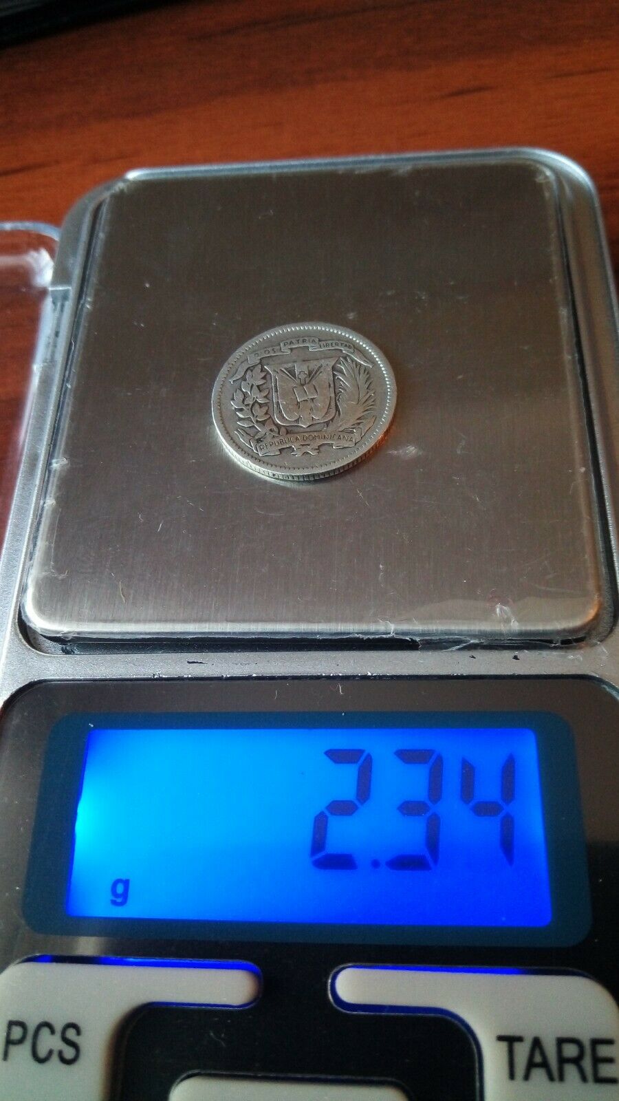 Republic of DOMINICANA 1961 year 10 CENTAVOS LIBERTAD silver - Fresh Stock Dated February 2026