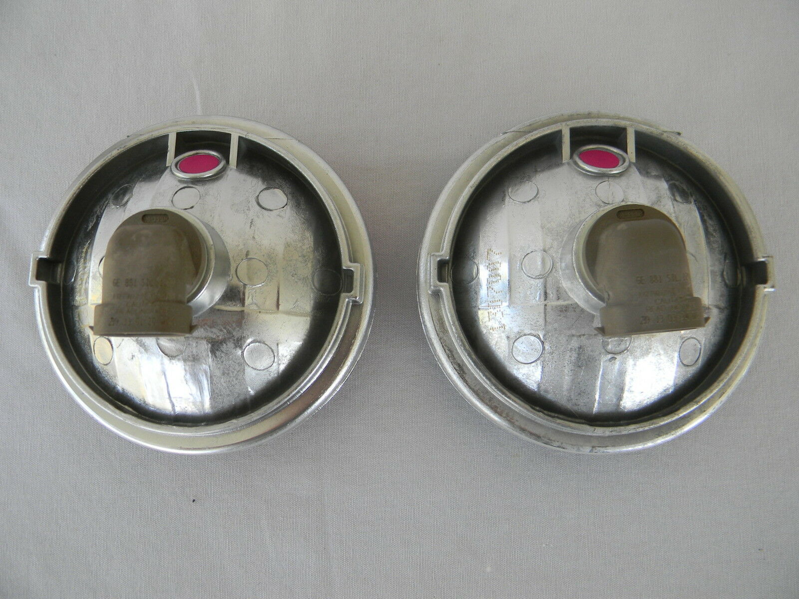 Harley Pursuit Lamps Passing AuxillaryTouring FLHP FLHTP Red/Blue Lamps - Fresh Stock Dated February 2026