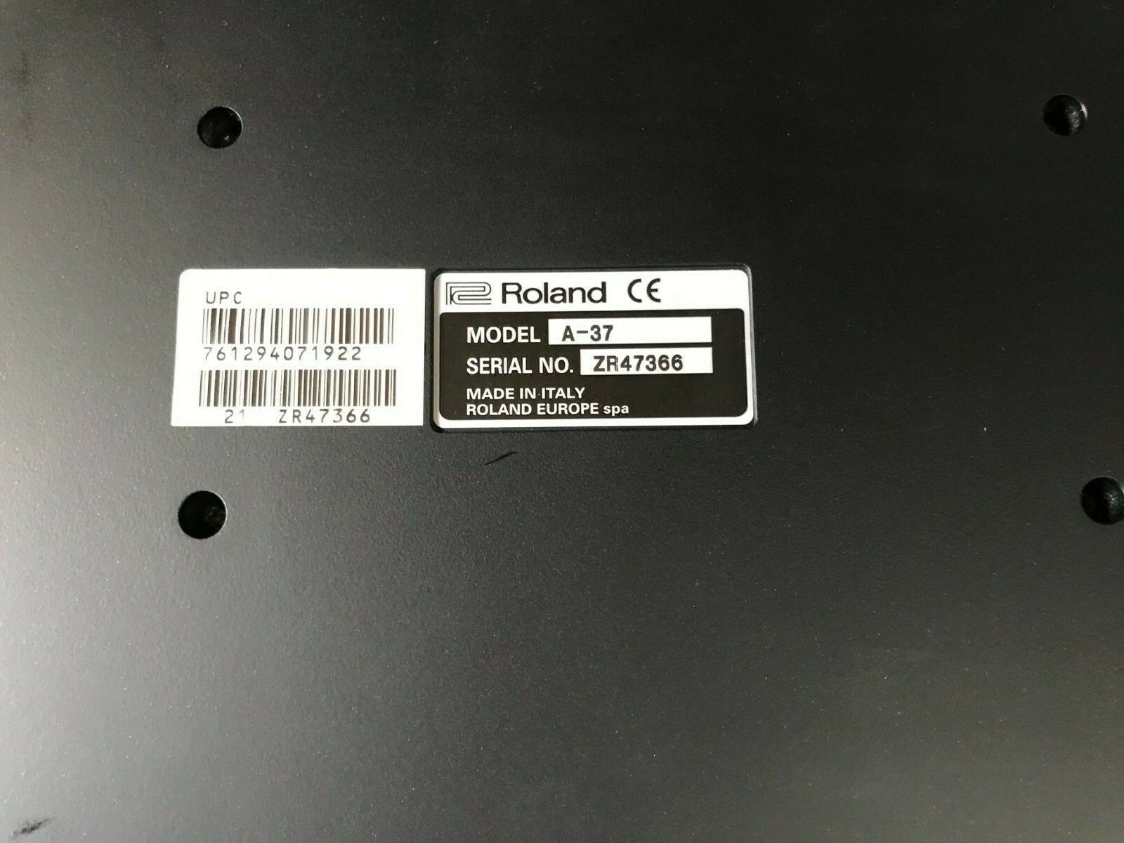 Roland A-37 76-Key MIDI Keyboard Controller w/ power supply - Fresh Stock Dated February 2026