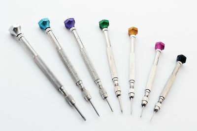 7 Pc Jewelers Watchmakers Screwdriver Set Ultra Precision New Watch Jewelry Tool - Fresh Stock Dated December 2025