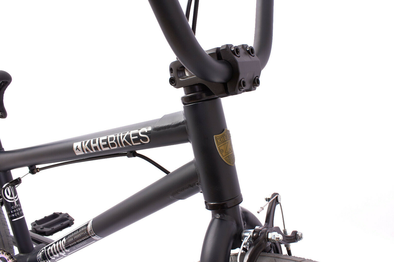 KHE BMX Bike COPE Am Black 20 Inches Affix 360° Rotor Only 24lbs - Fresh Stock Dated February 2026