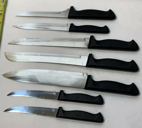 J.A. Henckels Ever Edge Stainless Japan 7 Piece Knife Set Bread & More FREE SHIP - Fresh Stock Dated December 2025