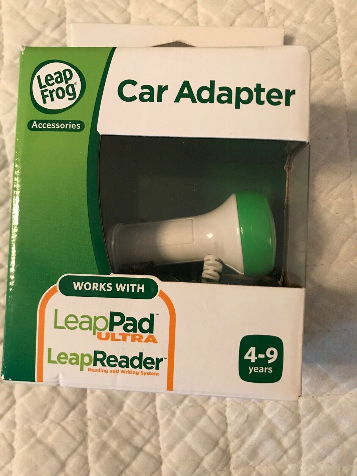 LEAP FROG Car Adapter Accessory Brand New For LeapPad Ultra, LeapReader - Fresh Stock Dated February 2026